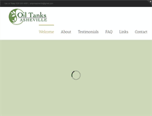Tablet Screenshot of oiltanksasheville.com